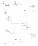 Part Location Diagram of 807358 Briggs and Stratton Link-Mechanical Governor
